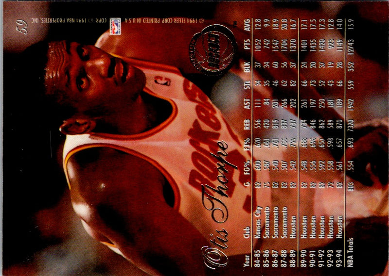 1994 Flair Otis Thorpe