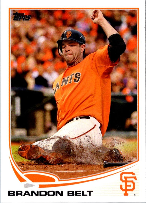 2013 Topps Brandon Belt #385