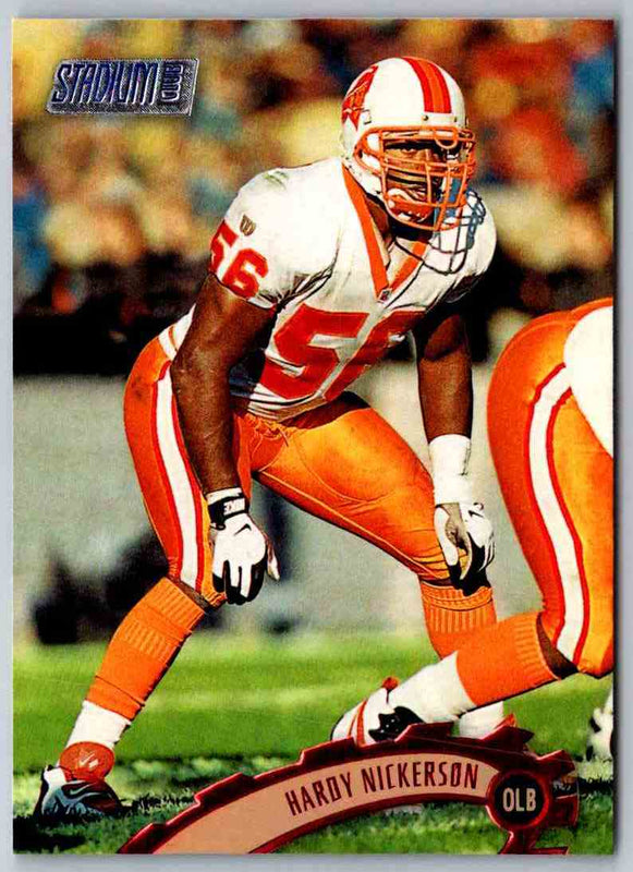 1997 Topps Stadium Club Football Hardy Nickerson #211
