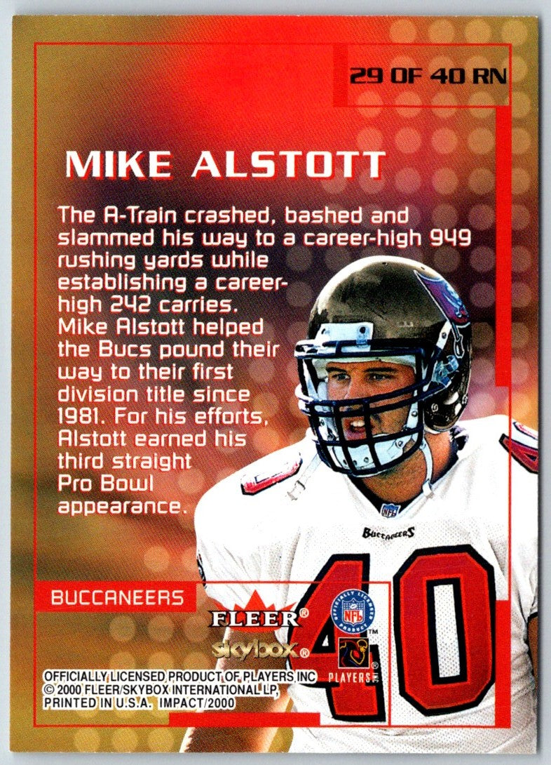 2000 Impact Rewind '99 Mike Alstott