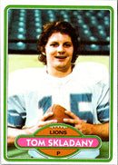 1980 Topps Tom Skladany