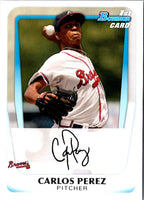 2011 Bowman Prospects Carlos Perez #BP108