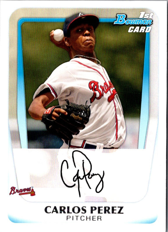 2011 Bowman Prospects Carlos Perez #BP108