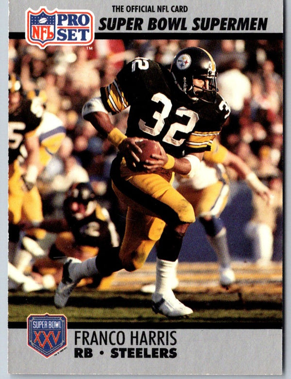 1990 Pro Set Super Bowl 160 Franco Harris #41