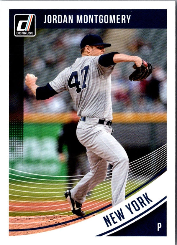 2018 Donruss Jordan Montgomery #47