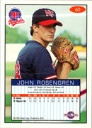 1993 Fleer Excel John Rosengren