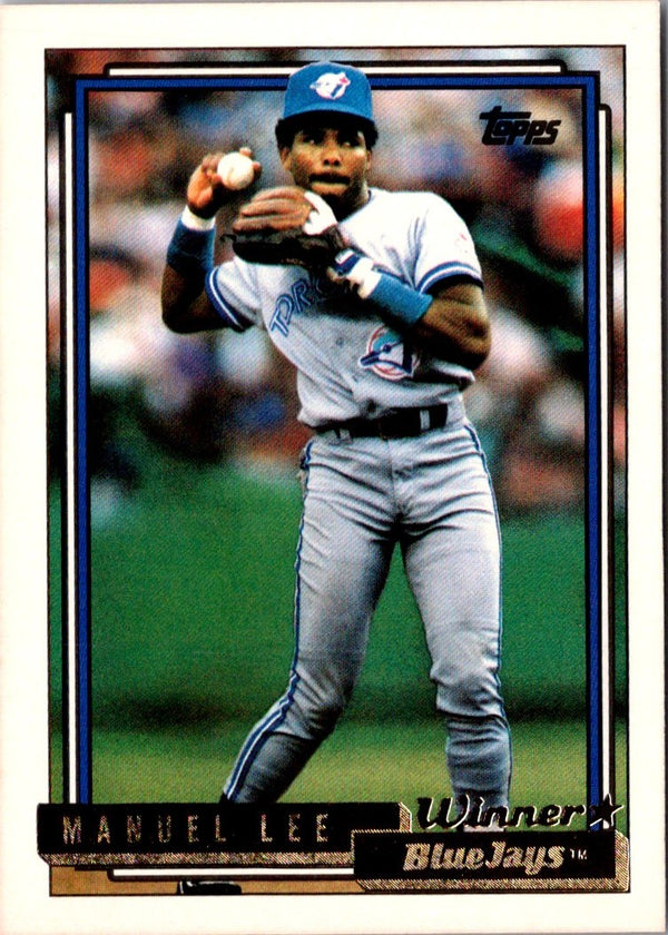 1992 Topps Manuel Lee #634