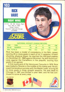 1990 Score Rick Vaive