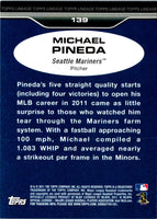 2011 Topps Lineage Michael Pineda #139 Rookie