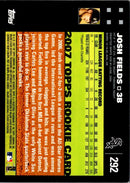 2007 Topps Josh Fields