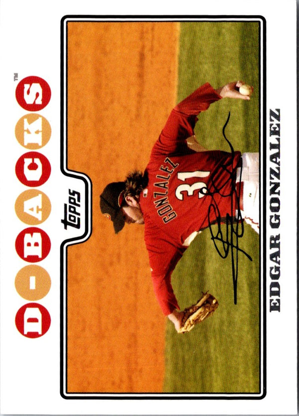 2008 Topps Edgar Gonzalez #247