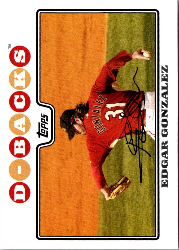 2008 Topps Edgar Gonzalez