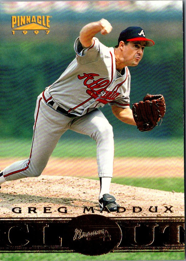 1997 Pinnacle Greg Maddux #189