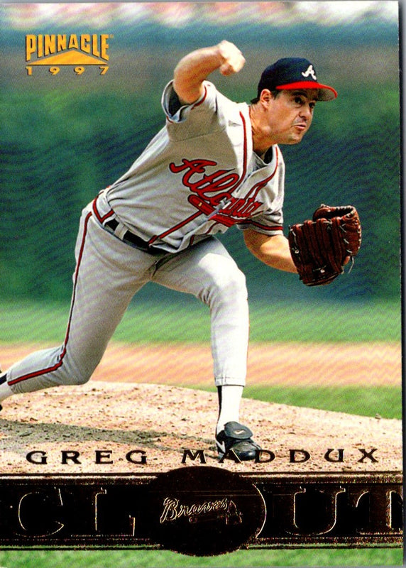 1997 Pinnacle Greg Maddux #189