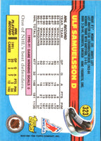 1991 Topps Ulf Samuelsson #323