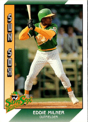 1991 Pacific Senior League Eddie Milner #25