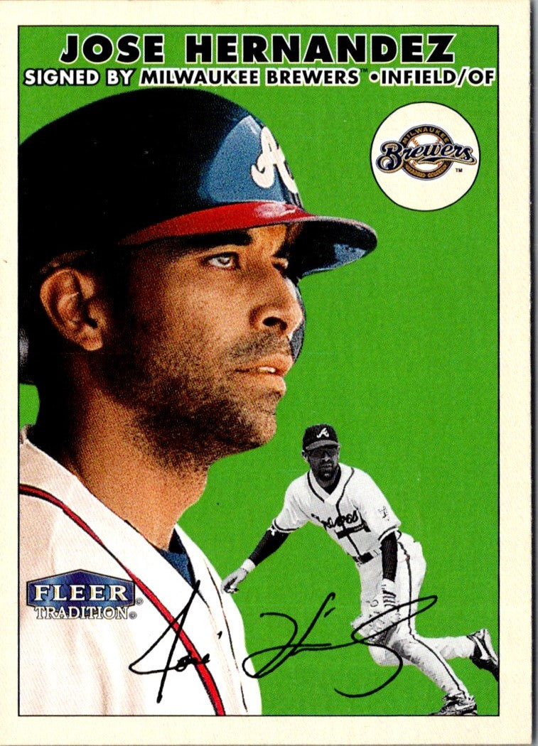 2000 Fleer Tradition Jose Hernandez