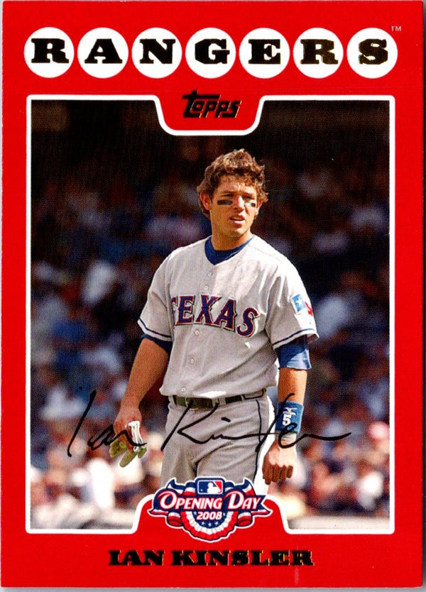 2008 Topps Opening Day Ian Kinsler #138