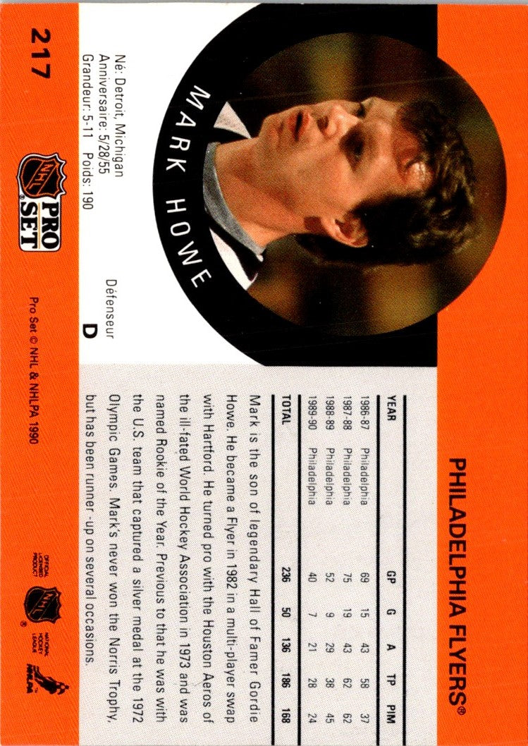 1990 Pro Set Mark Howe