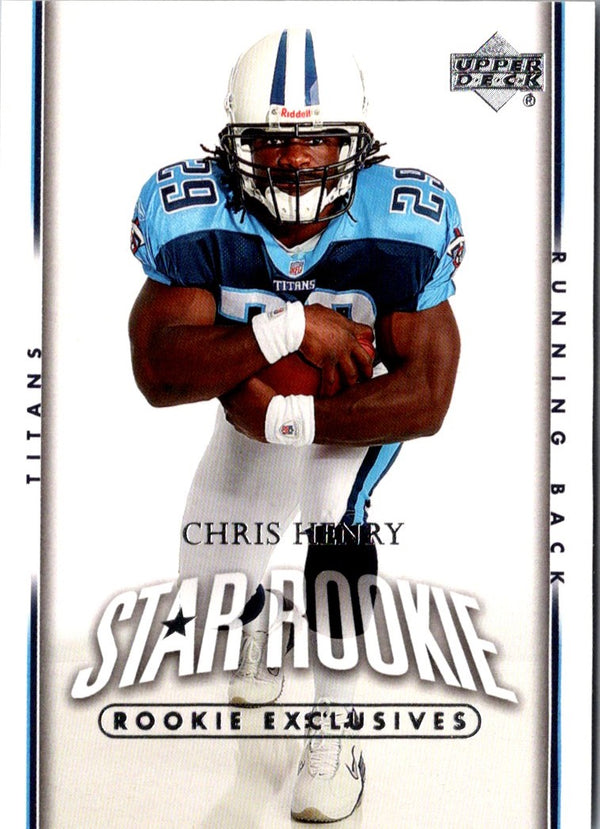 2007 Upper Deck Star Rookies Rookie Exclusives Edition Chris Henry #271