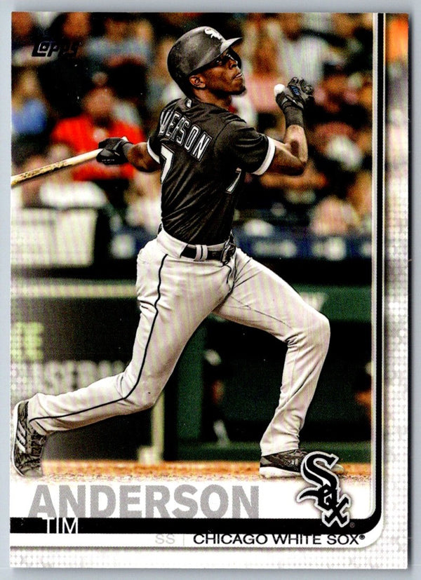 2019 Topps Chicago White Sox Tim Anderson #WS-3