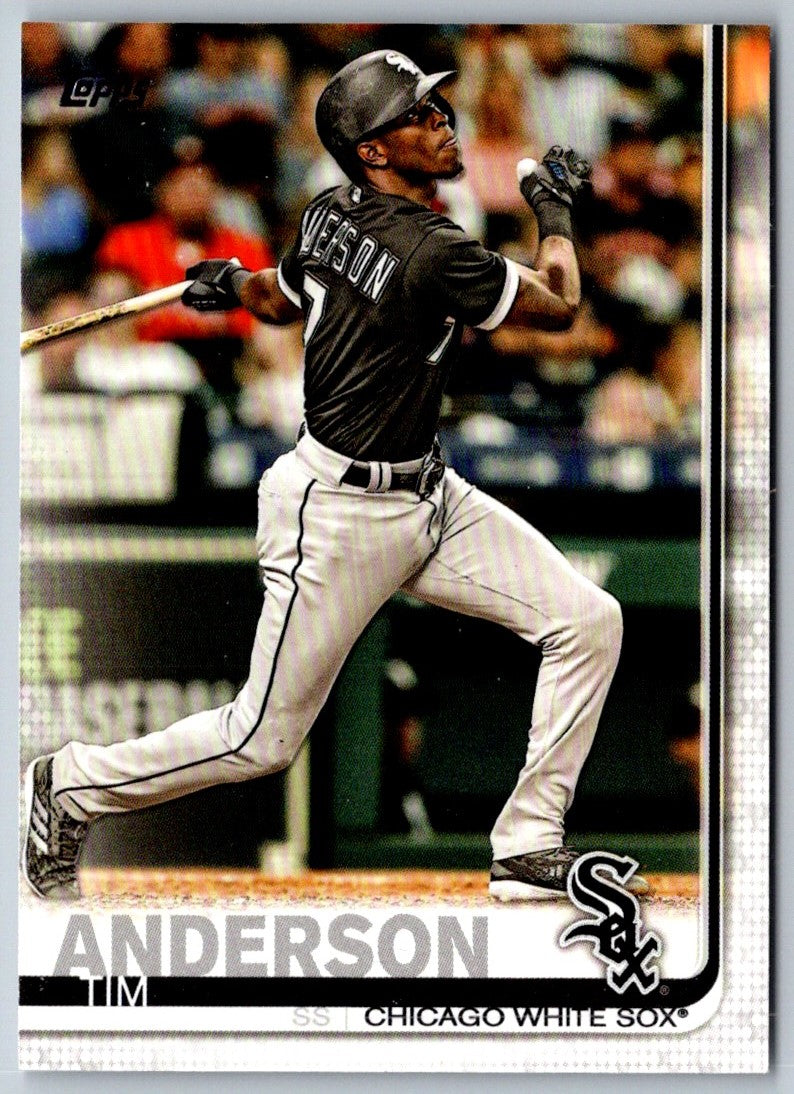 2019 Topps Chicago White Sox Tim Anderson