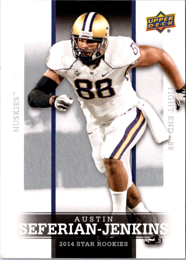 2014 Upper Deck Star Rookies Box Set SP Austin Seferian-Jenkins #23