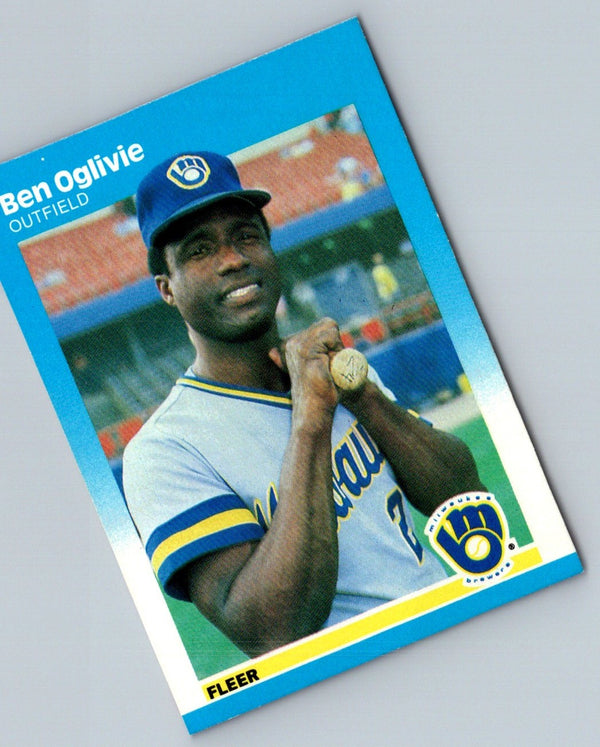 1985 Fleer Ben Oglivie #590