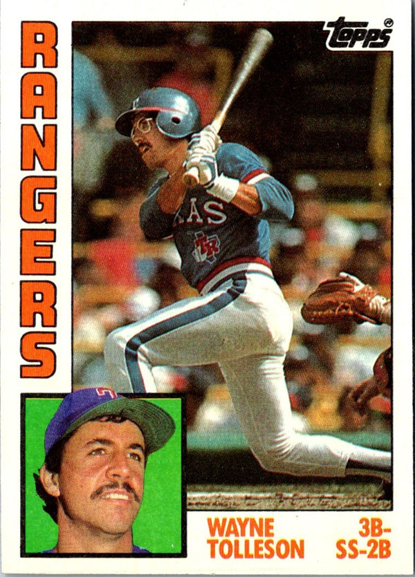 1984 Topps Wayne Tolleson #557