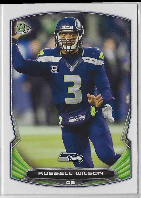 2013 Bowman Russell Wilson #9