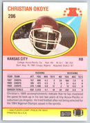 1991 Fleer Ultra Christian Okoye