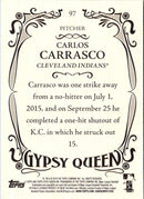2016 Topps Gypsy Queen Carlos Carrasco