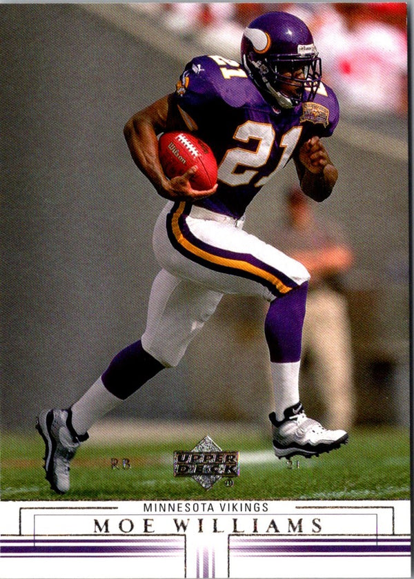 2001 Upper Deck Moe Williams #92