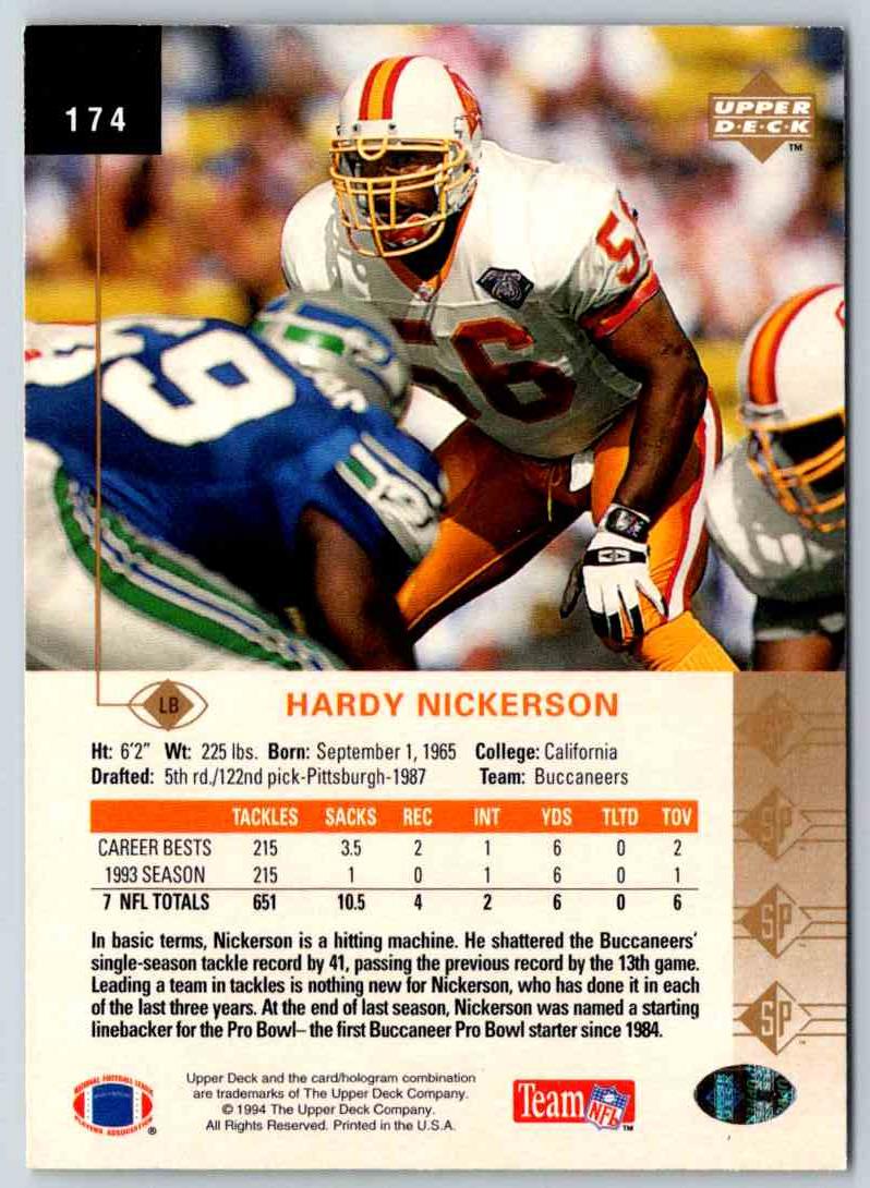 1994 Upper Deck Hardy Nickerson