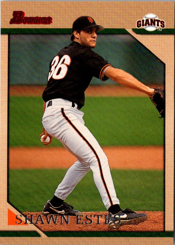 1996 Bowman Shawn Estes #173