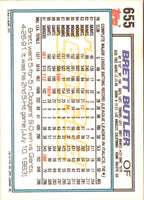 1992 Topps Brett Butler #655