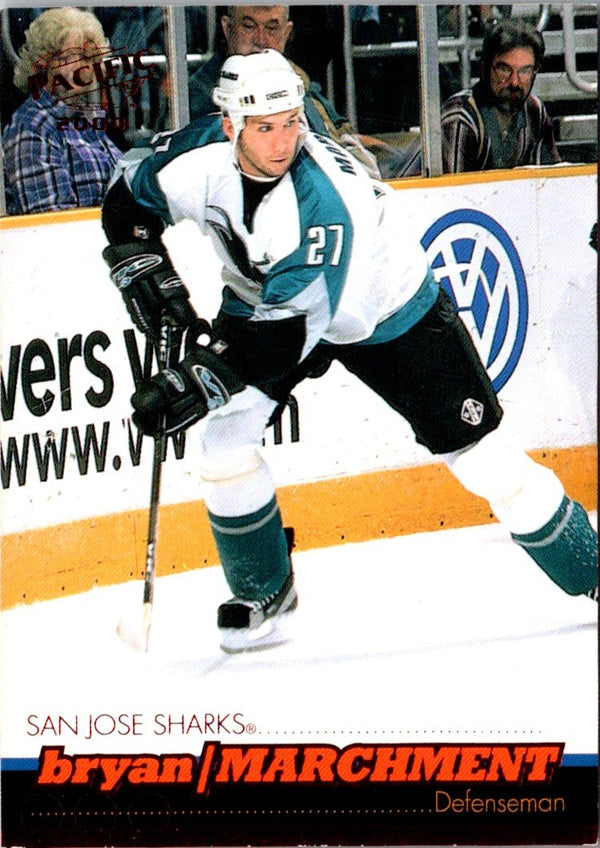 1999 Pacific Red Bryan Marchment #374