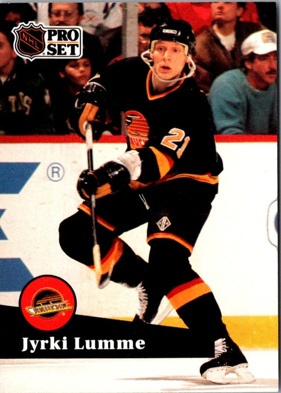 1991 Pro Set Jyrki Lumme #240