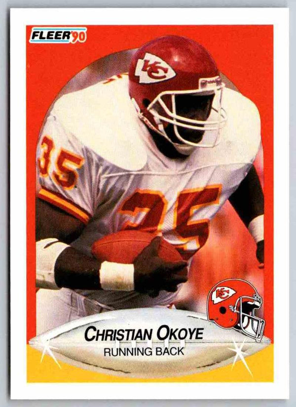 1991 Fleer Ultra Christian Okoye #206