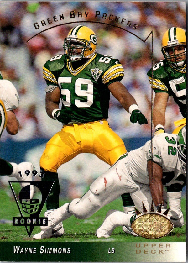 1993 SP Wayne Simmons #97 Rookie