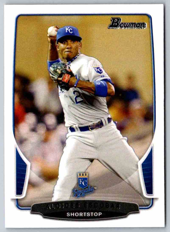 2013 Bowman Alcides Escobar #166