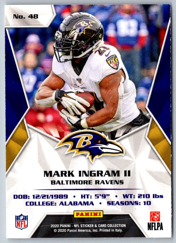 2019 Panini Absolute Mark Ingram II #14