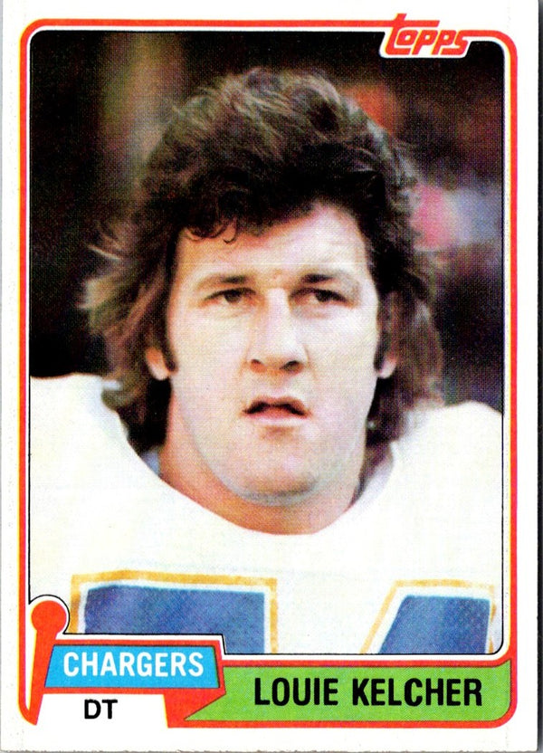 1981 Topps Louie Kelcher #23 EX
