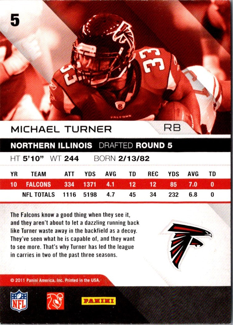 2011 Panini Absolute Memorabilia Michael Turner