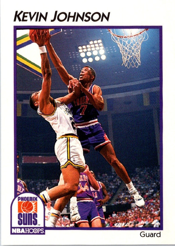 1991 Hoops McDonald's Kevin Johnson #33