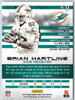 2014 Panini Rookies And Stars Brian Hartline #34