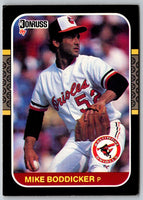 1987 Donruss Mike Boddicker #76