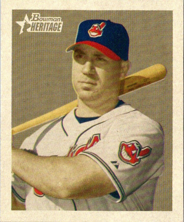 2006 Bowman Heritage Mini Travis Hafner #85