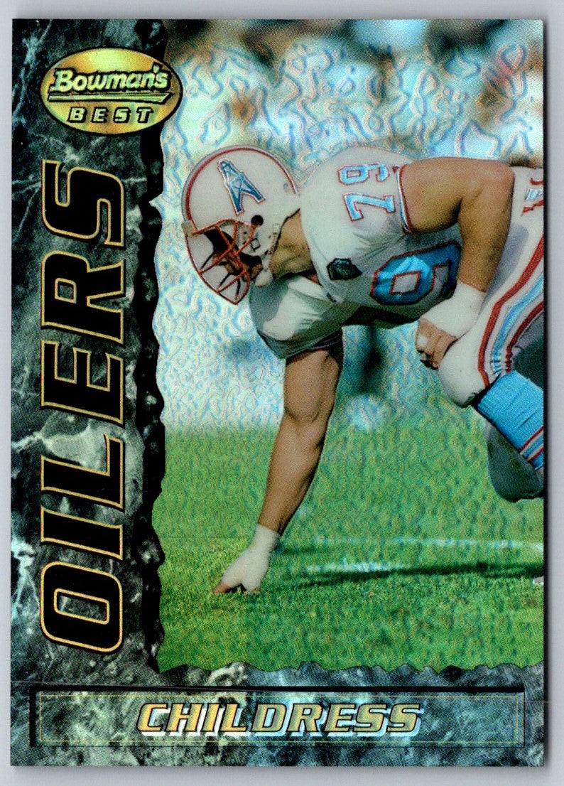 1995 Bowman's Best Refractors Ray Childress