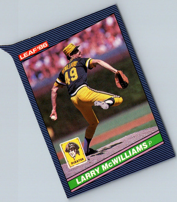 1986 Leaf Larry McWilliams #136